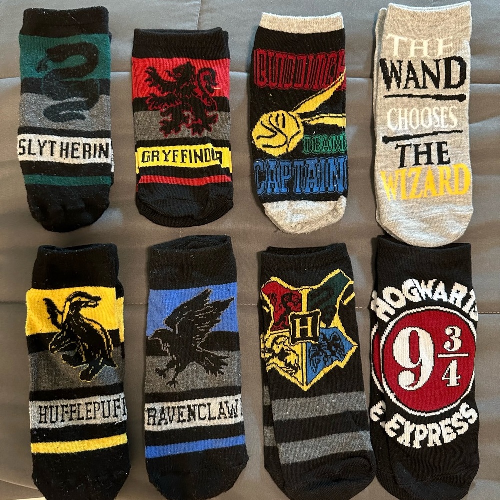 Harry Potter Ankle Socks - 8 Pairs